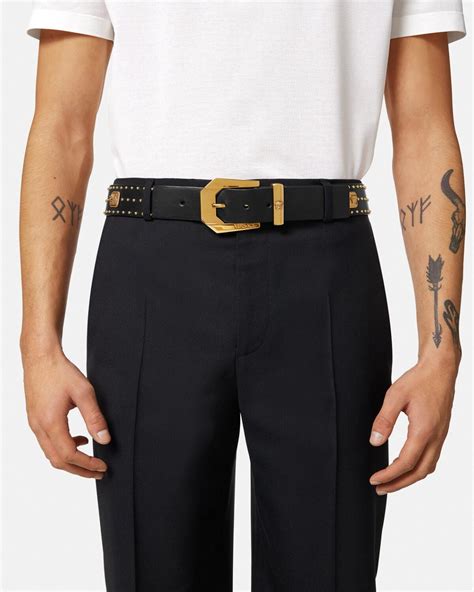 versace gürtel medusa sale|Versace Medusa Leather Belt .